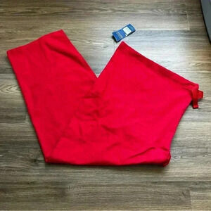 Cherokee Workwear Drawstring Cargo Red Scrub Pants 4100 Size 4XL Adult‎ Unisex